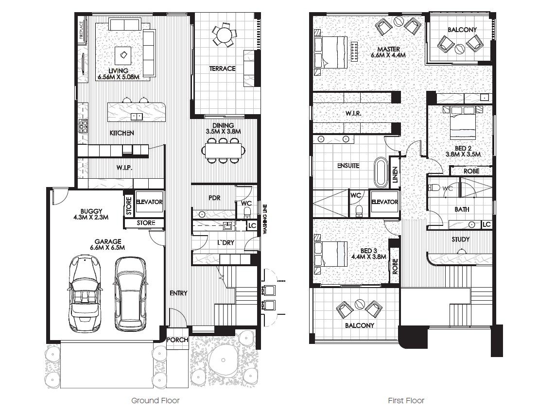Montebello Floorplan