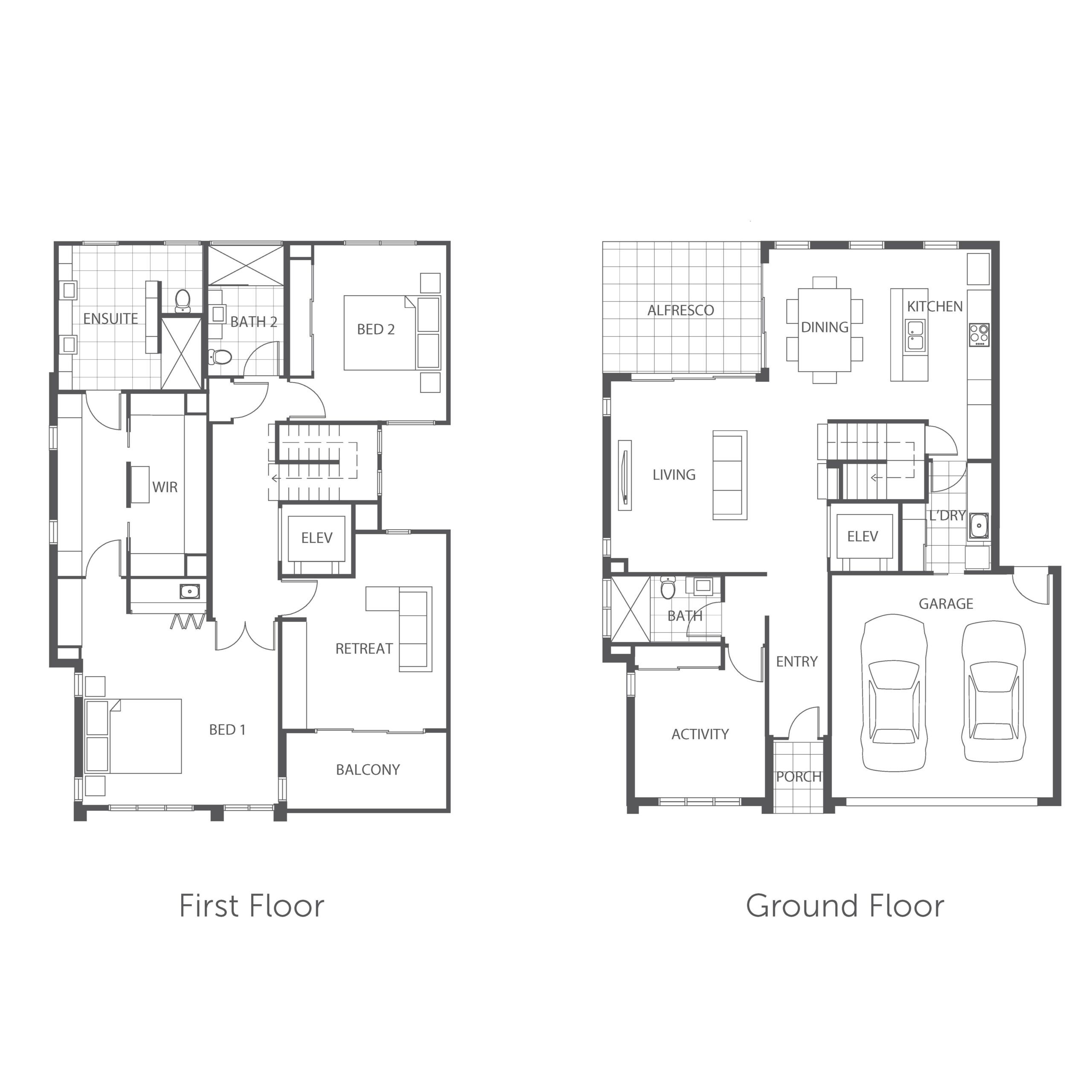 PLR FL homes floorplan CARRABELLE