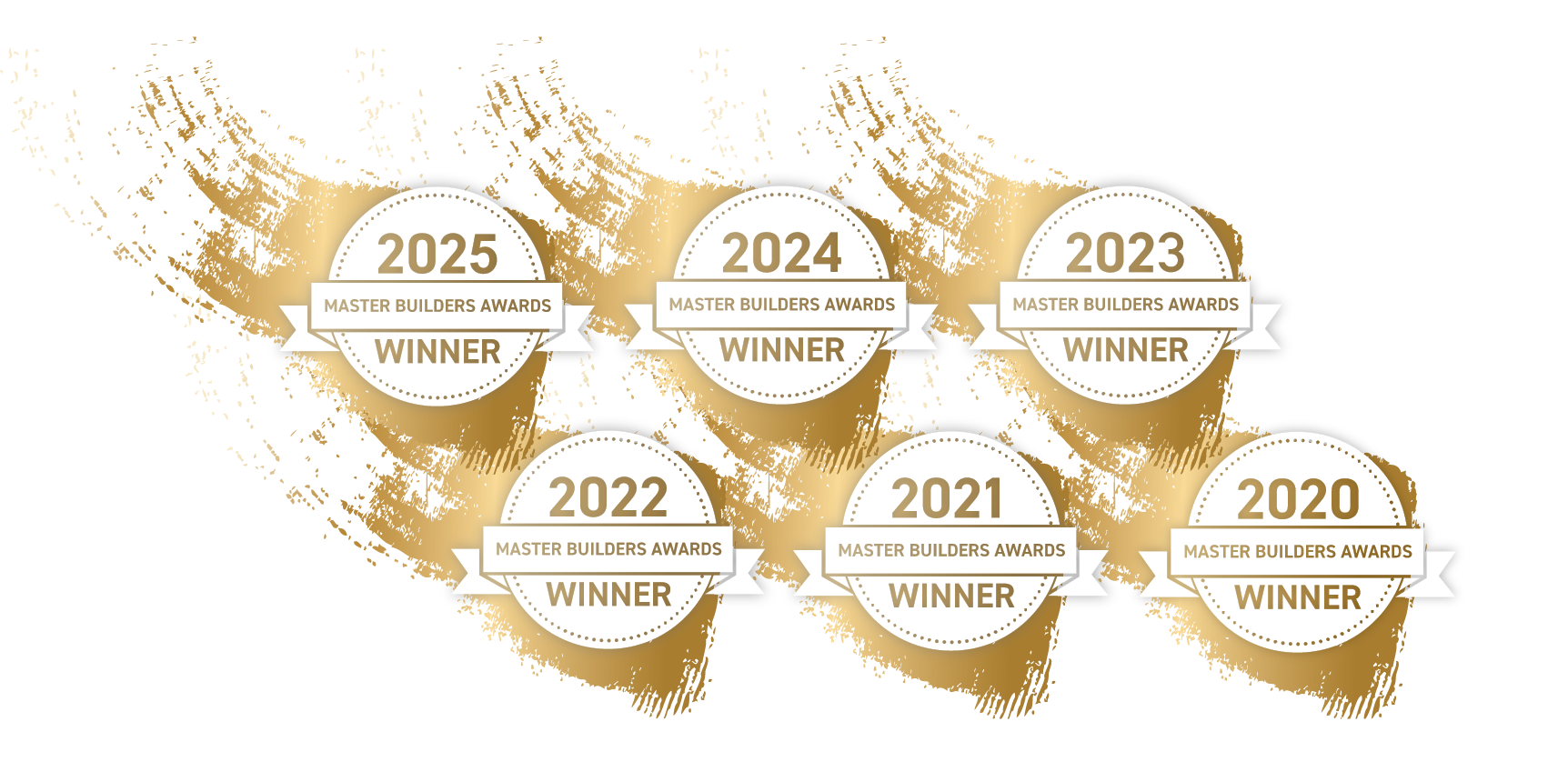 PLR MBA Badges Stacked Horizontal Staggered 2020 2025