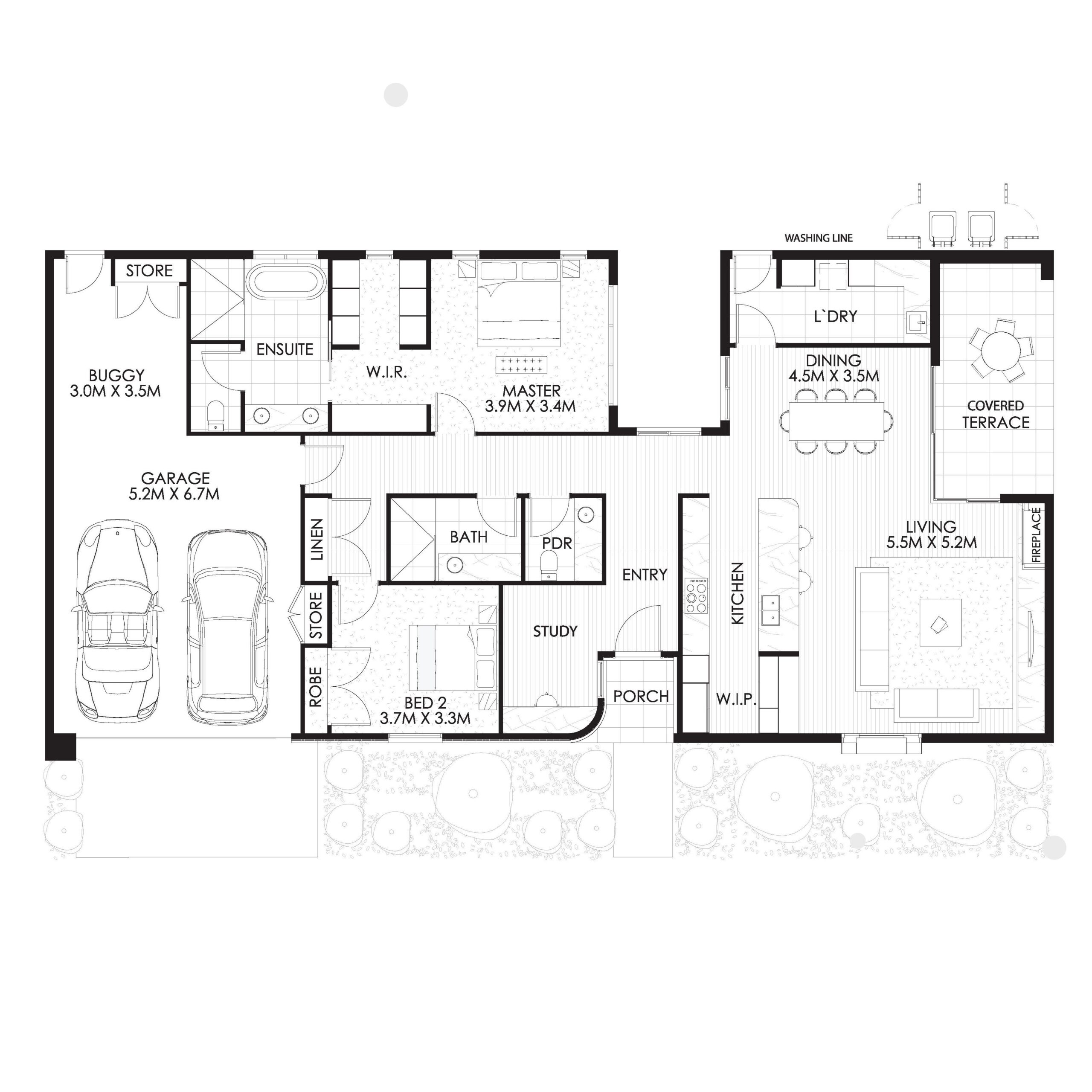 PLR Pelican Waters Bermuda floorplan