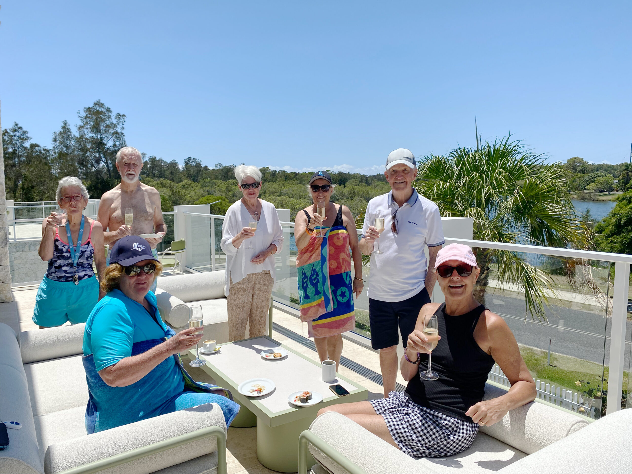 Palm Lake Resort Yamba Cove rooftop views