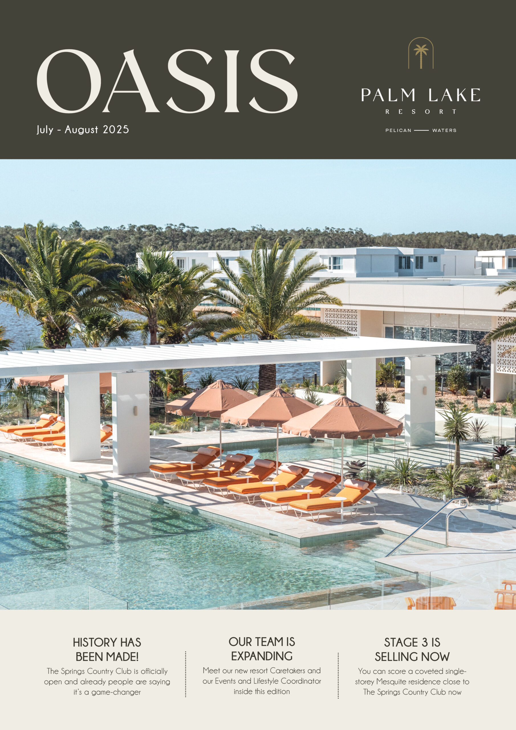 Pelican Waters newsletter July August 2025