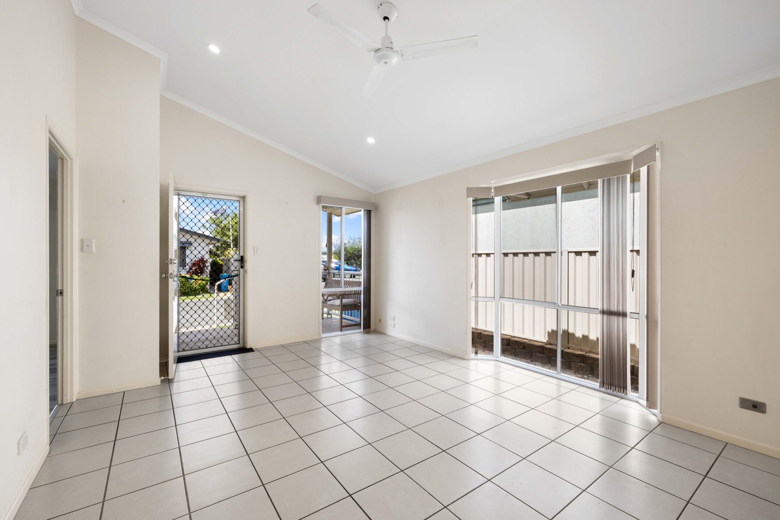 front of living prof